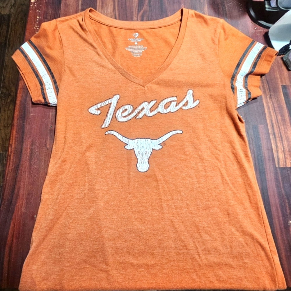 Colleseum University of Texas Longhorns T-Shirt Girls Size Large